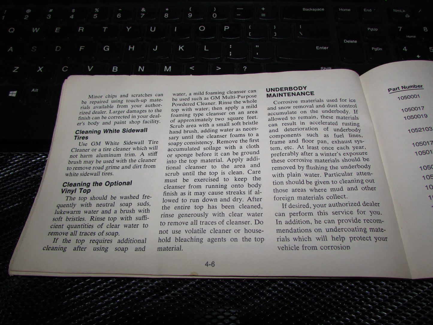 Chevrolet Monza (1977) Owners Manual