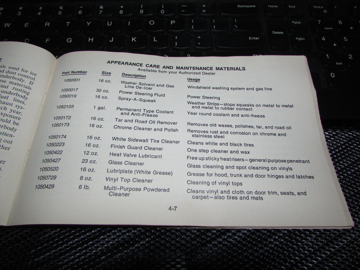 Chevrolet Monza (1977) Owners Manual