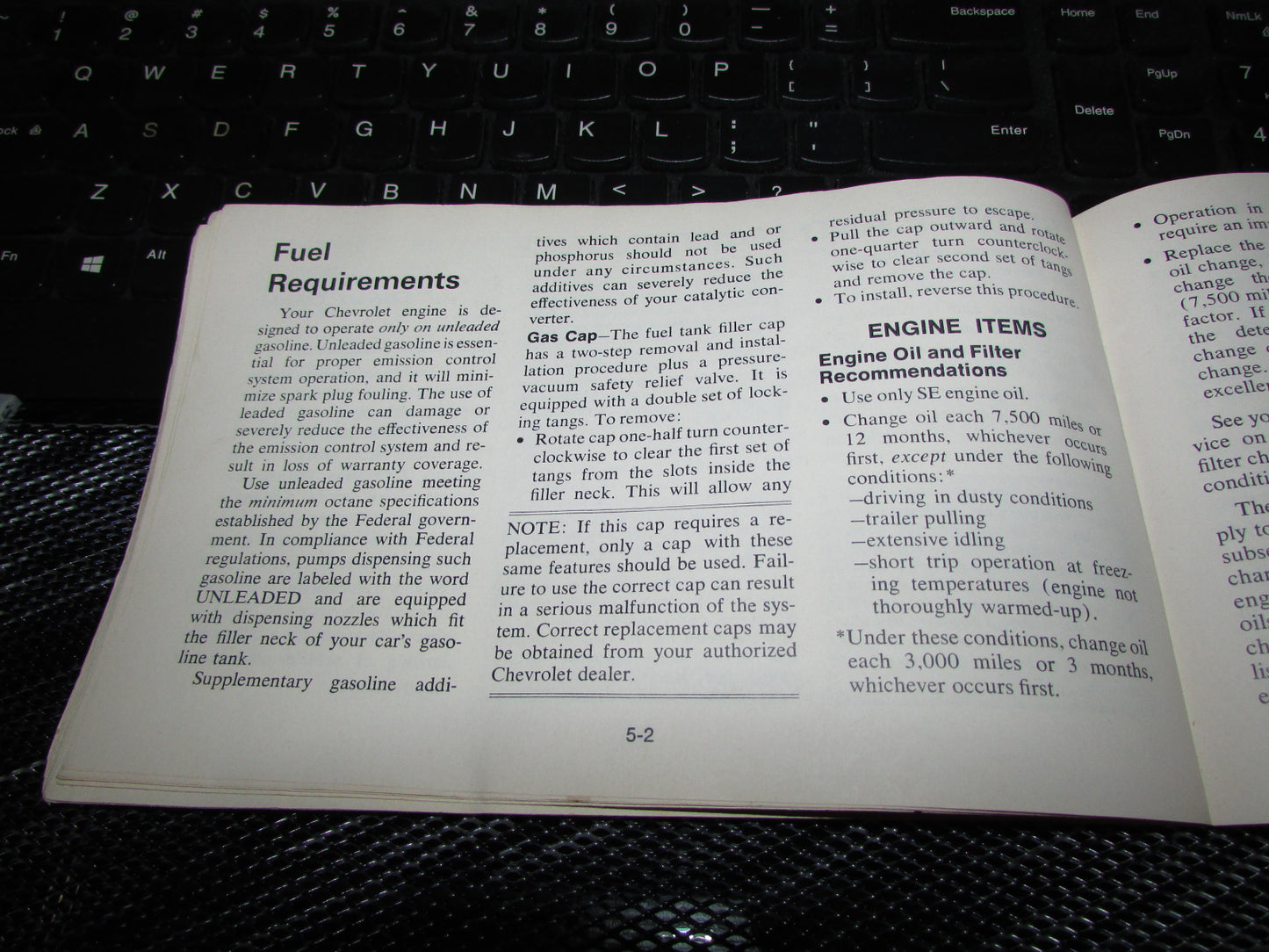 Chevrolet Monza (1977) Owners Manual