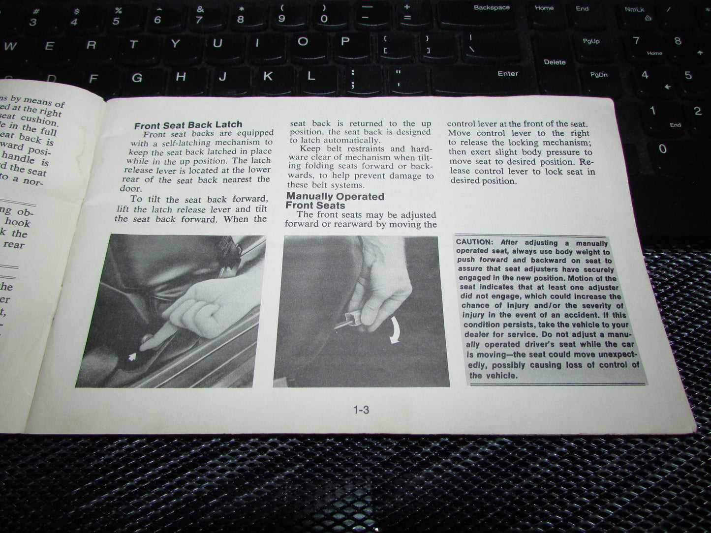 Chevrolet Monza (1977) Owners Manual