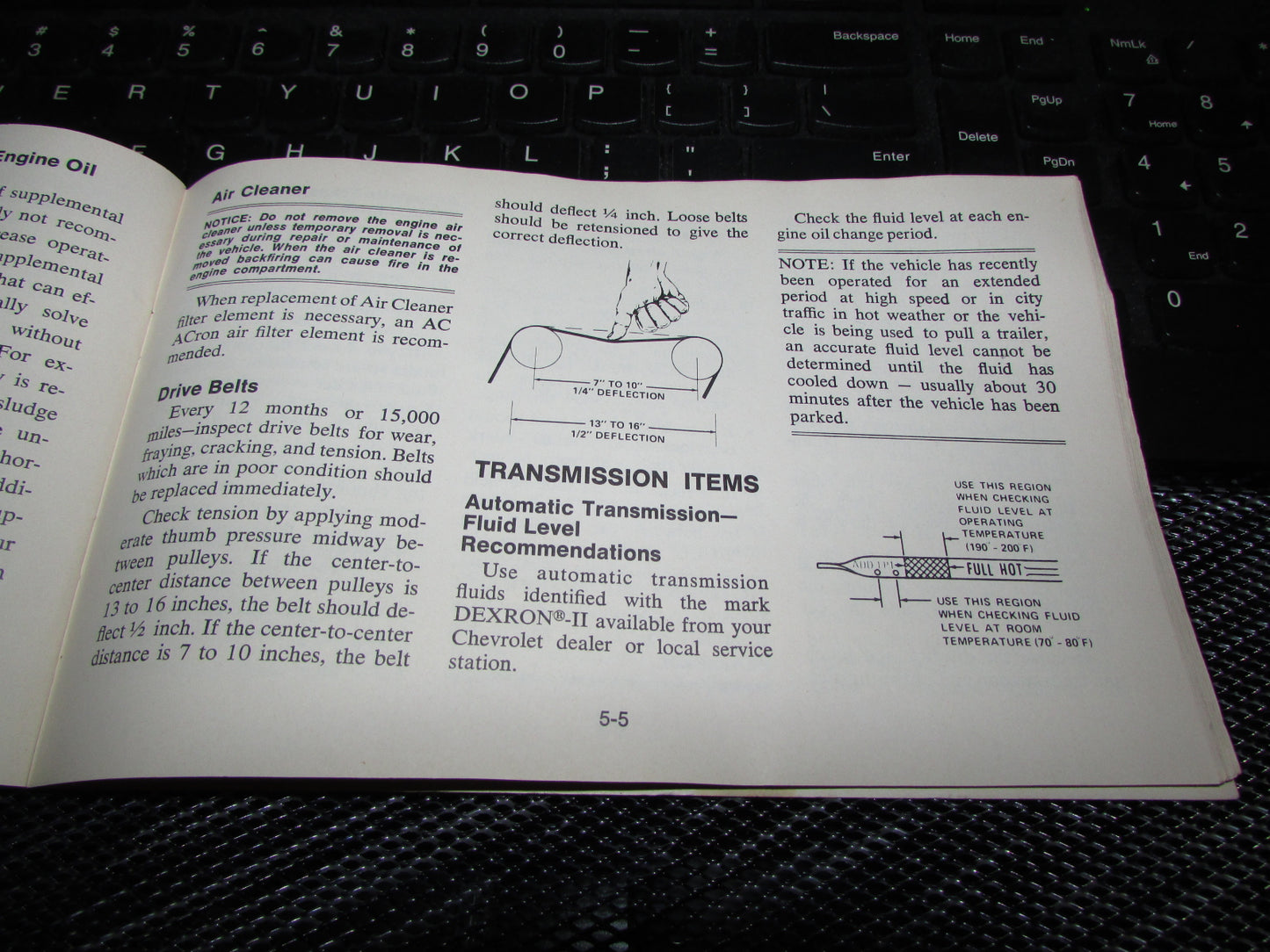 Chevrolet Monza (1977) Owners Manual