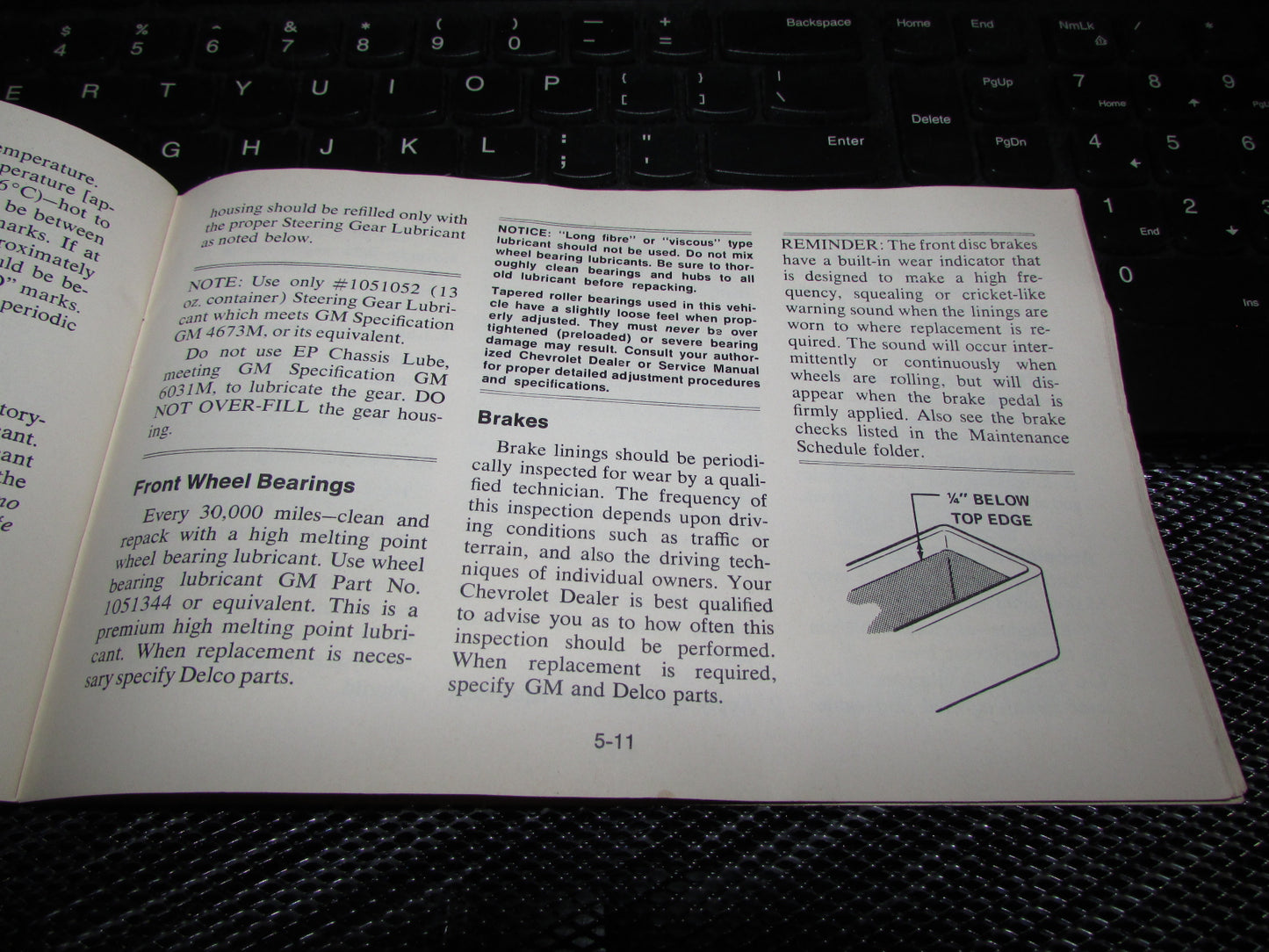 Chevrolet Monza (1977) Owners Manual
