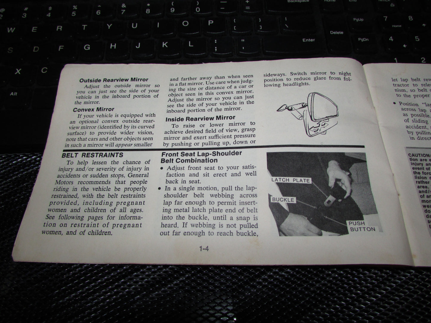 Chevrolet Monza (1977) Owners Manual