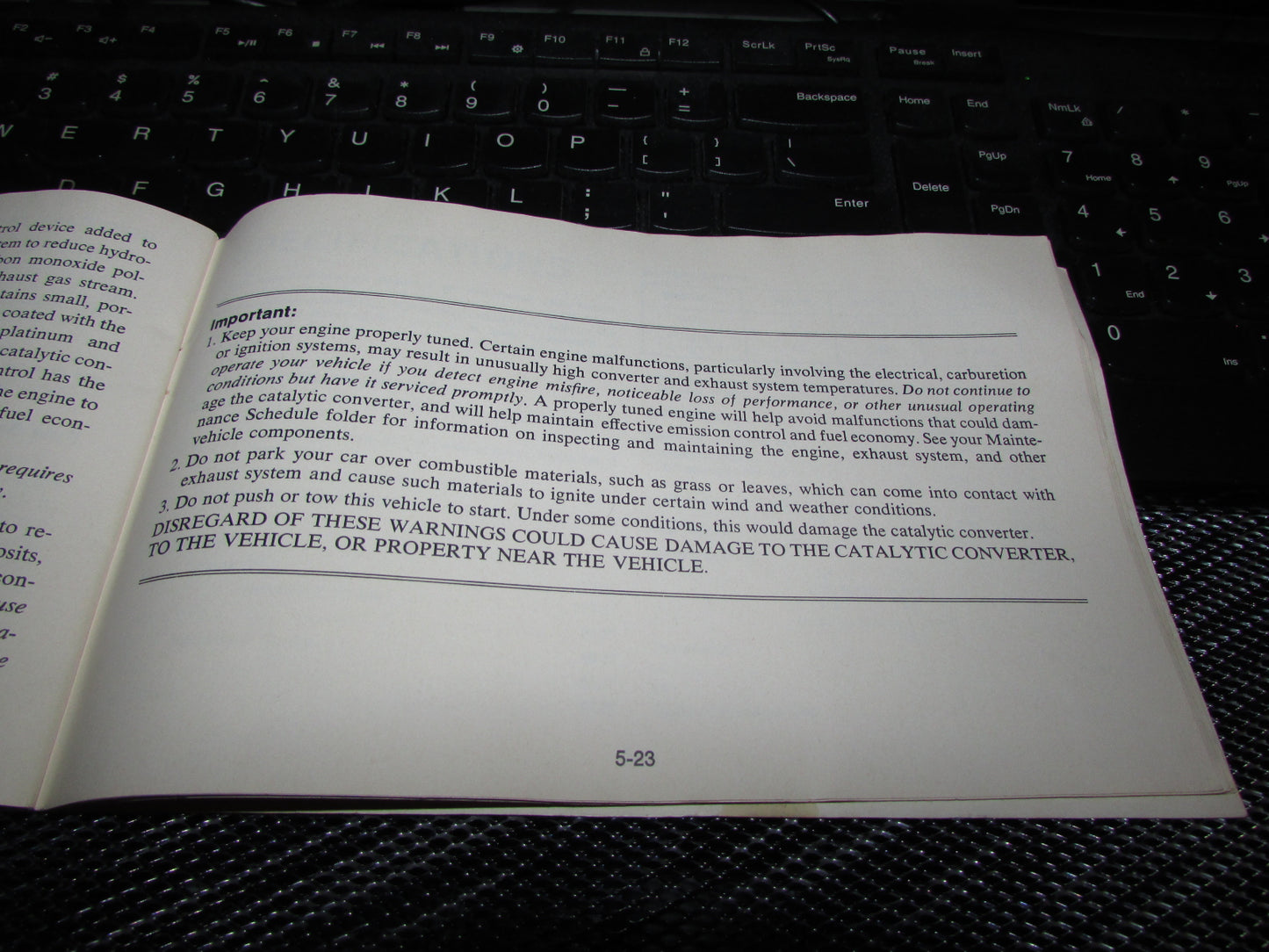 Chevrolet Monza (1977) Owners Manual