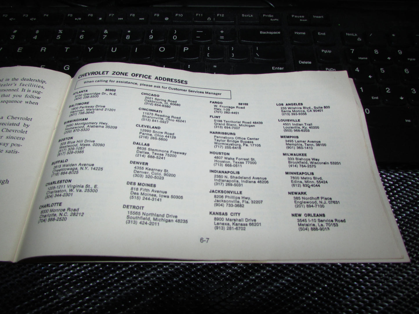 Chevrolet Monza (1977) Owners Manual