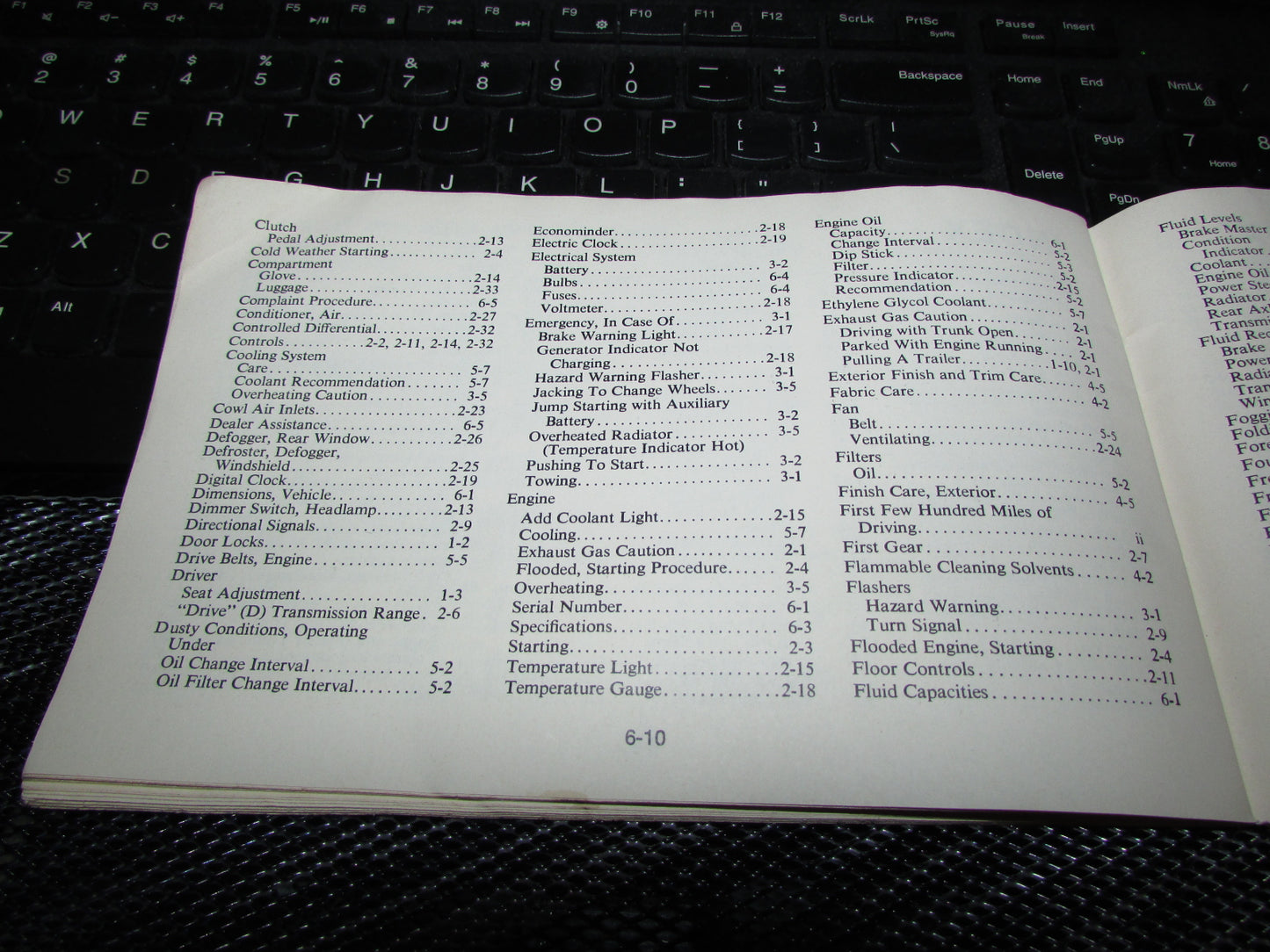 Chevrolet Monza (1977) Owners Manual
