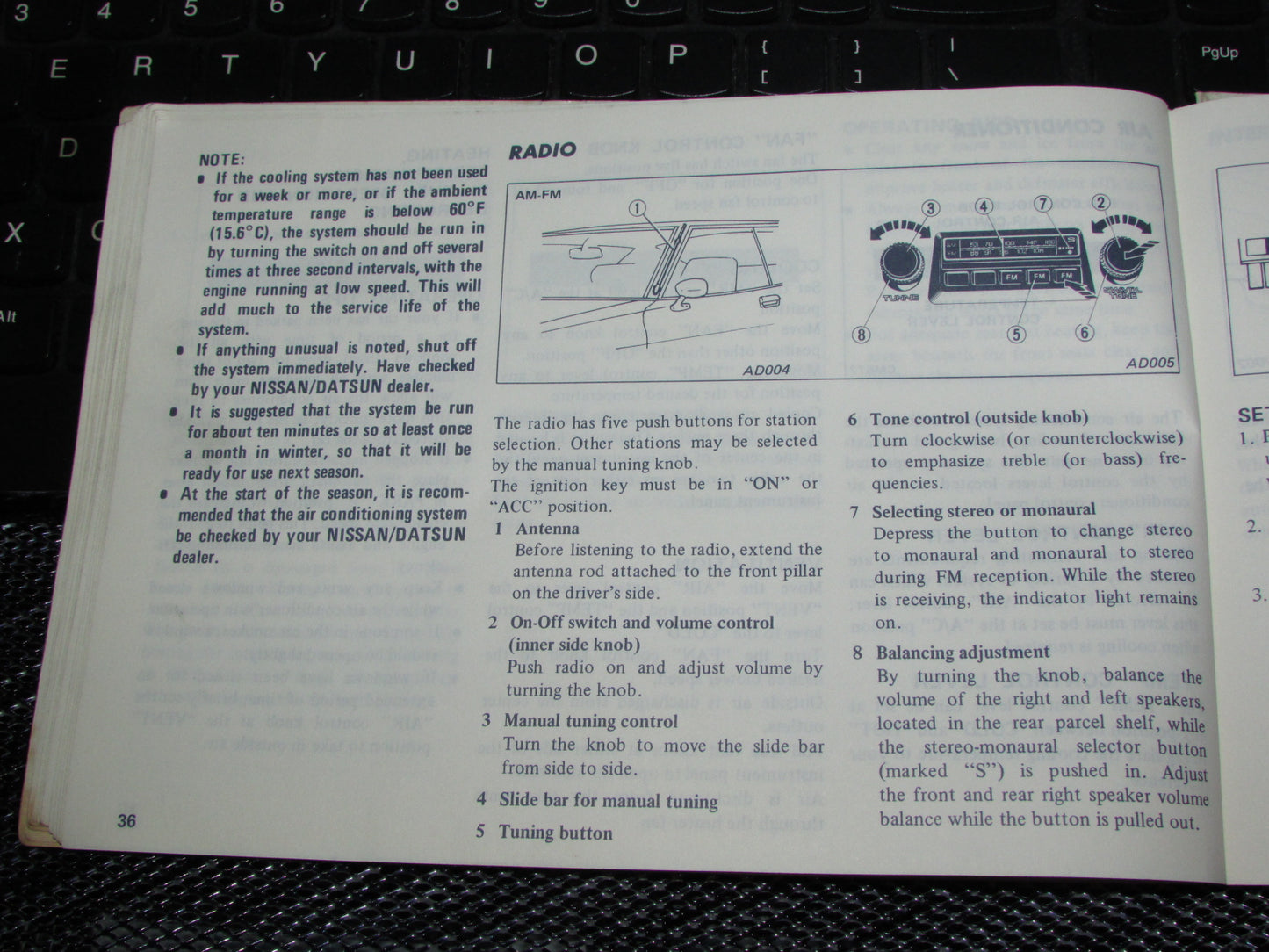 Datsun 200SX (1978) Owners Manual