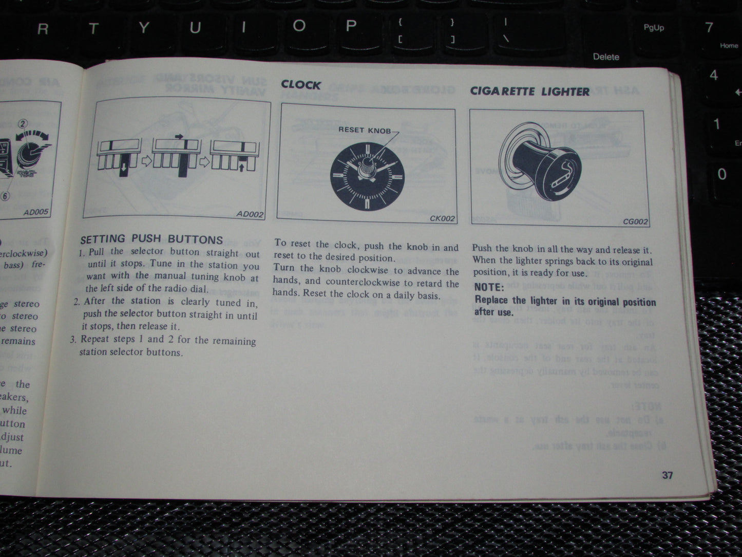 Datsun 200SX (1978) Owners Manual