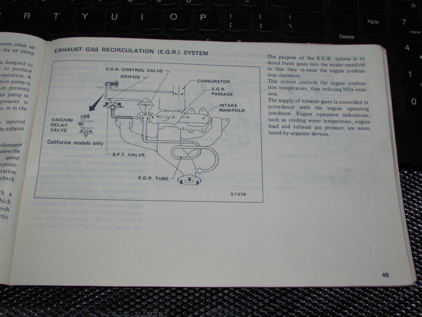 Datsun 200SX (1978) Owners Manual