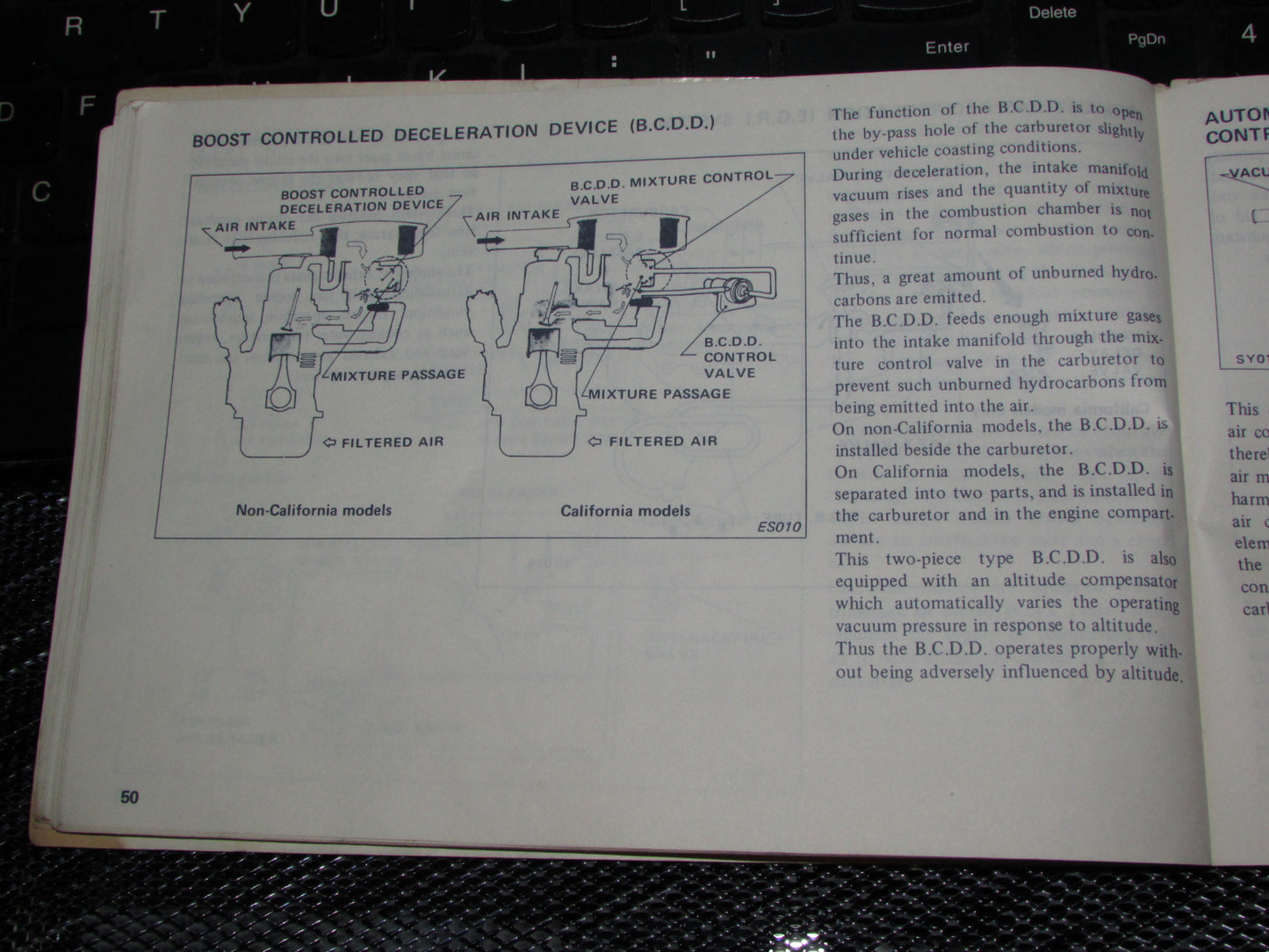 Datsun 200SX (1978) Owners Manual