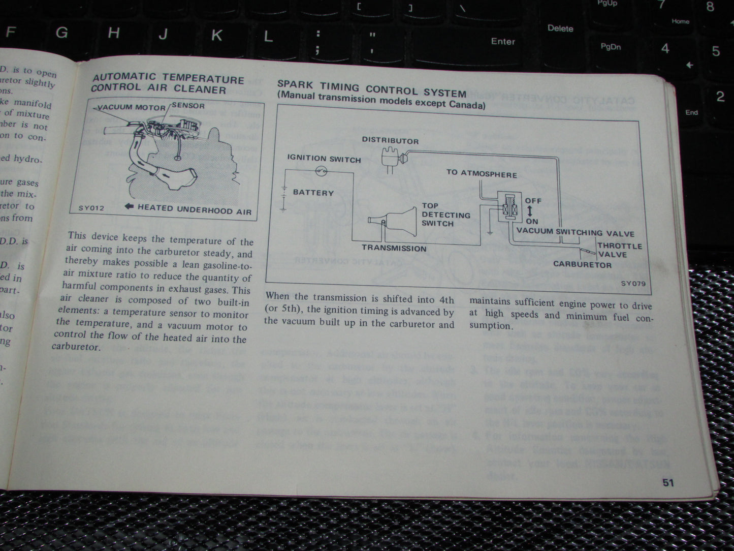 Datsun 200SX (1978) Owners Manual