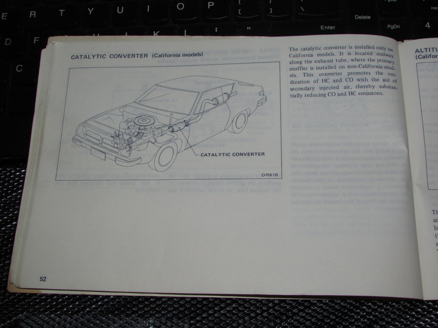 Datsun 200SX (1978) Owners Manual