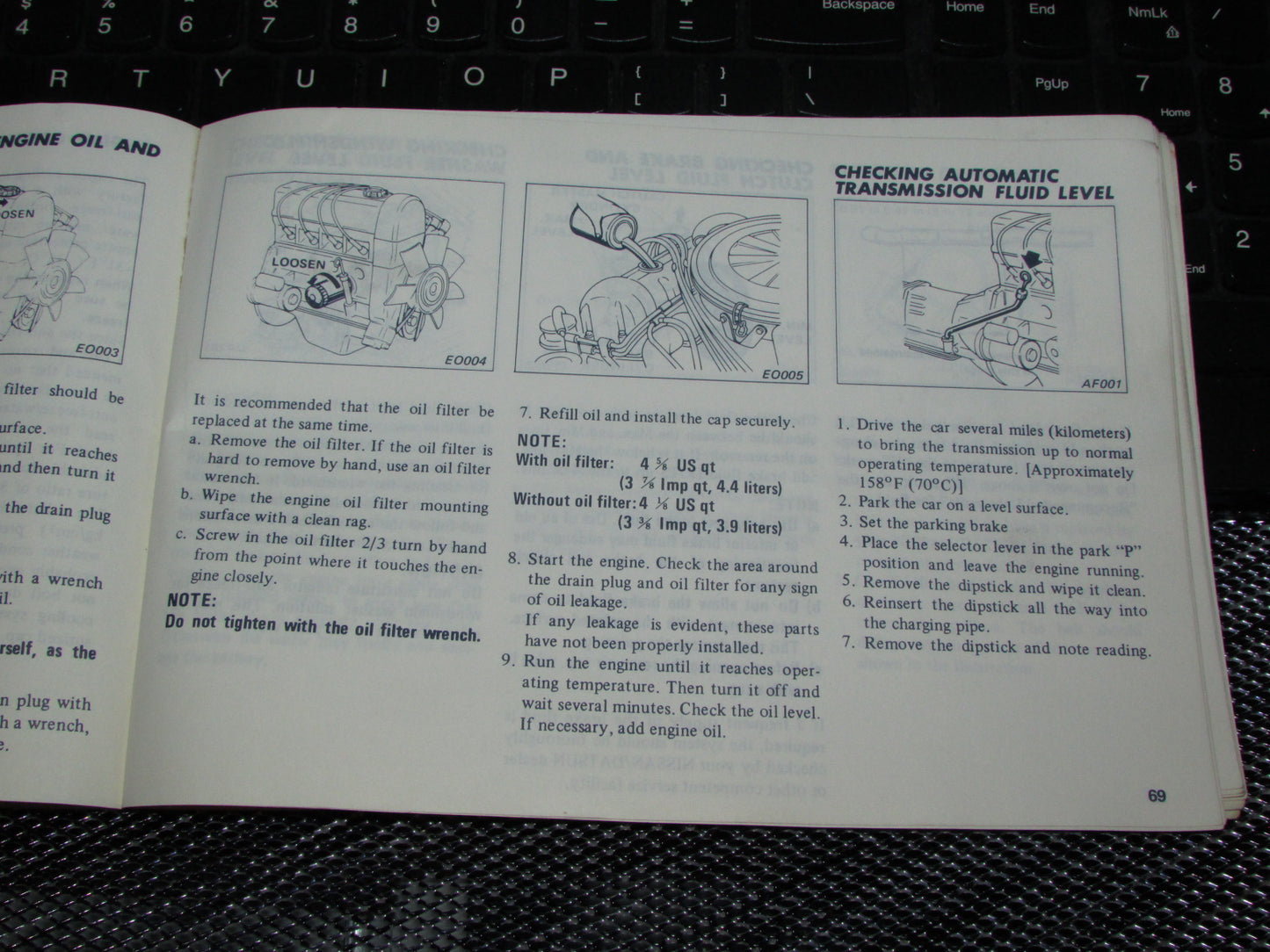 Datsun 200SX (1978) Owners Manual