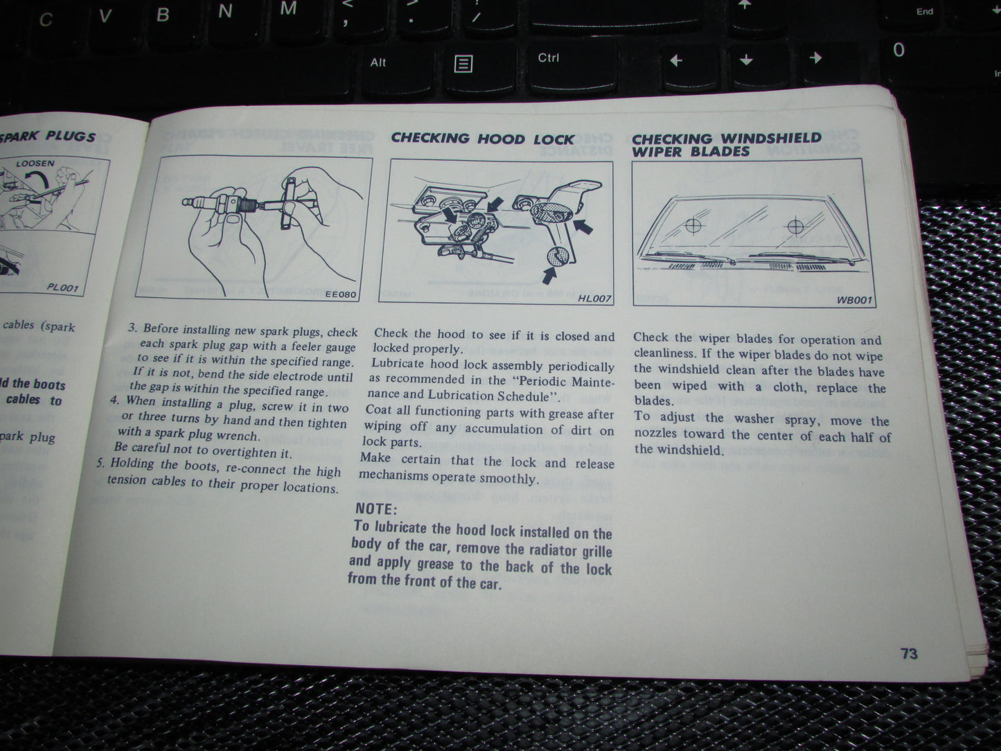 Datsun 200SX (1978) Owners Manual