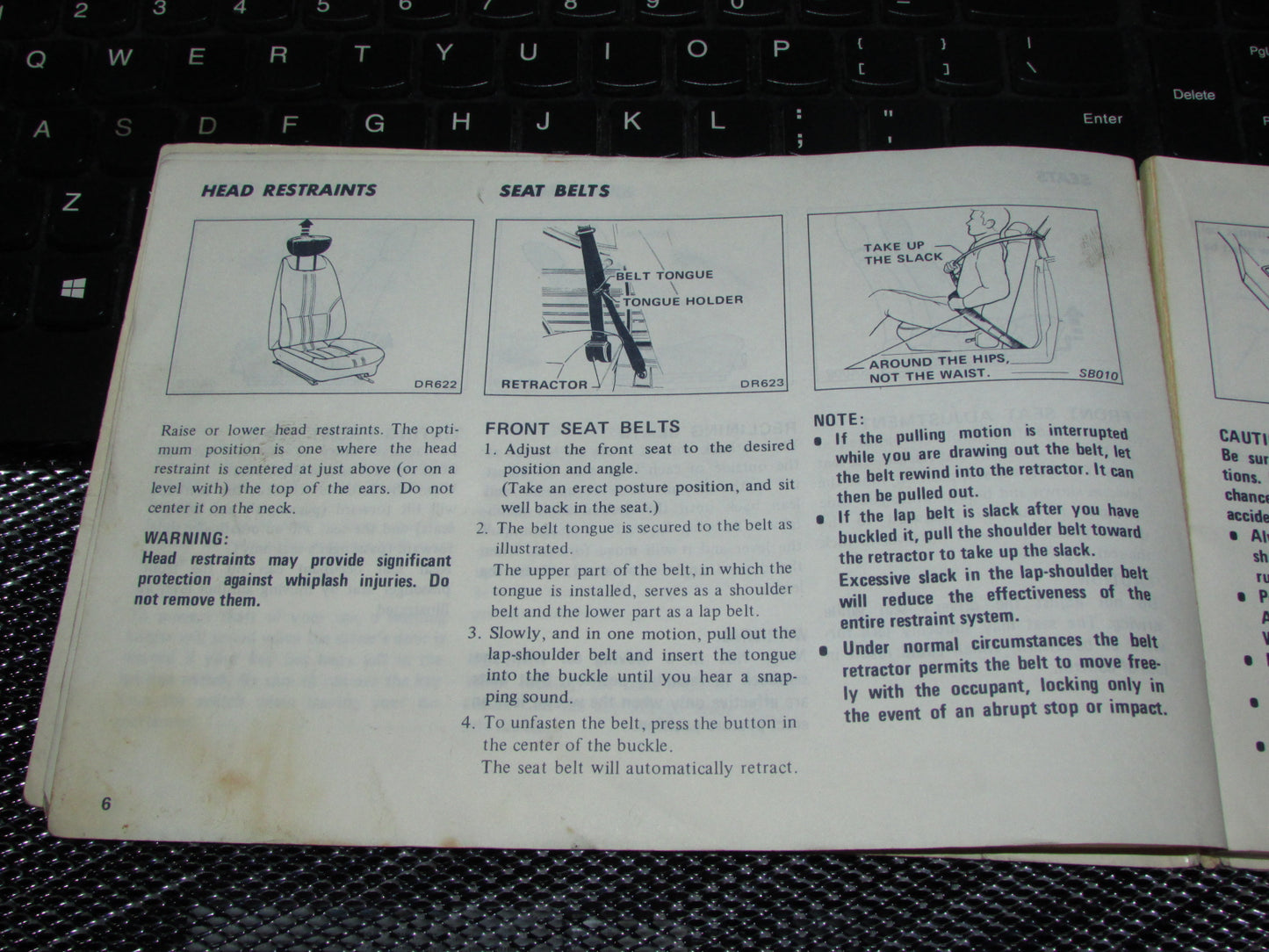 Datsun 200SX (1978) Owners Manual