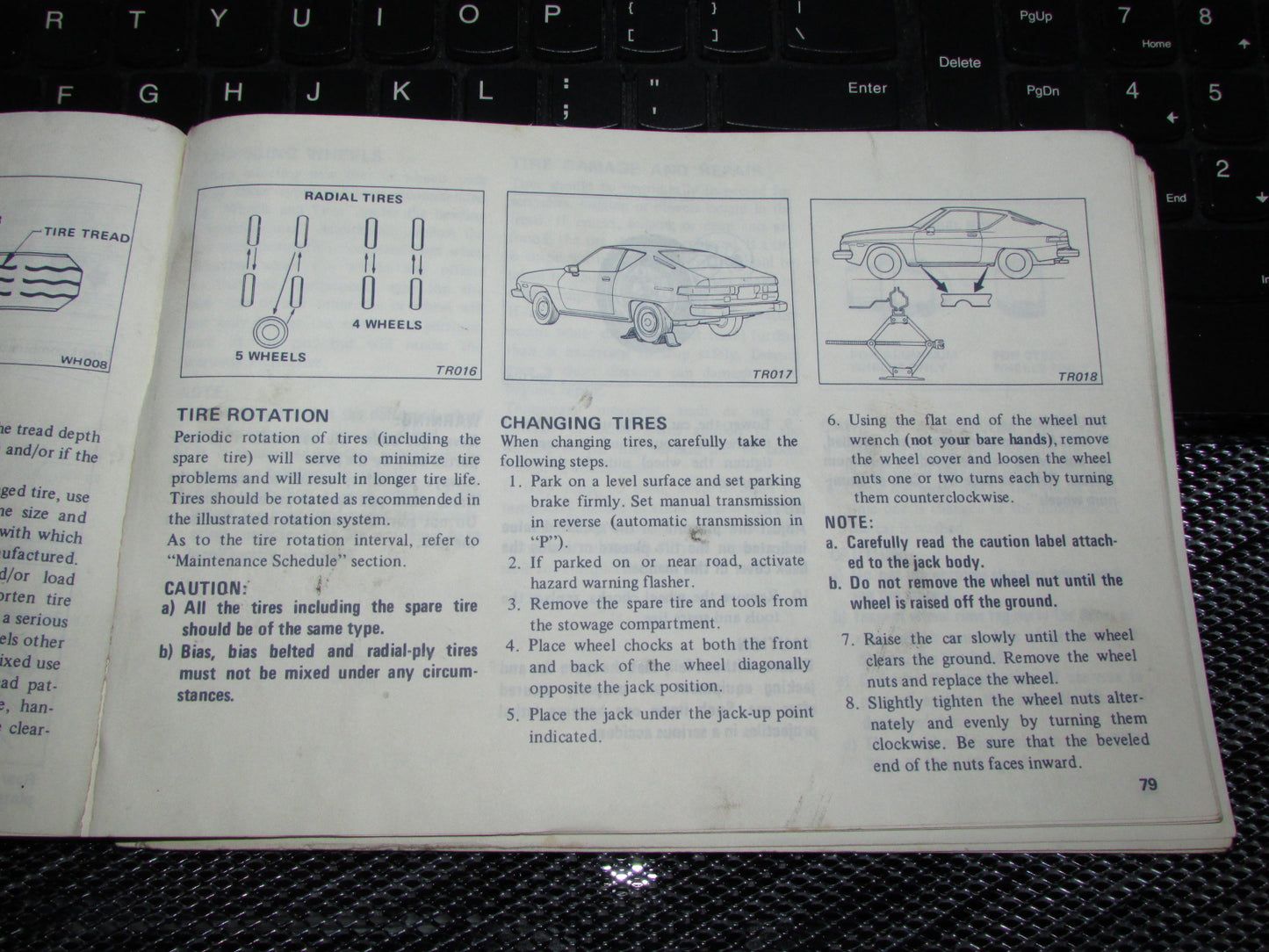 Datsun 200SX (1978) Owners Manual