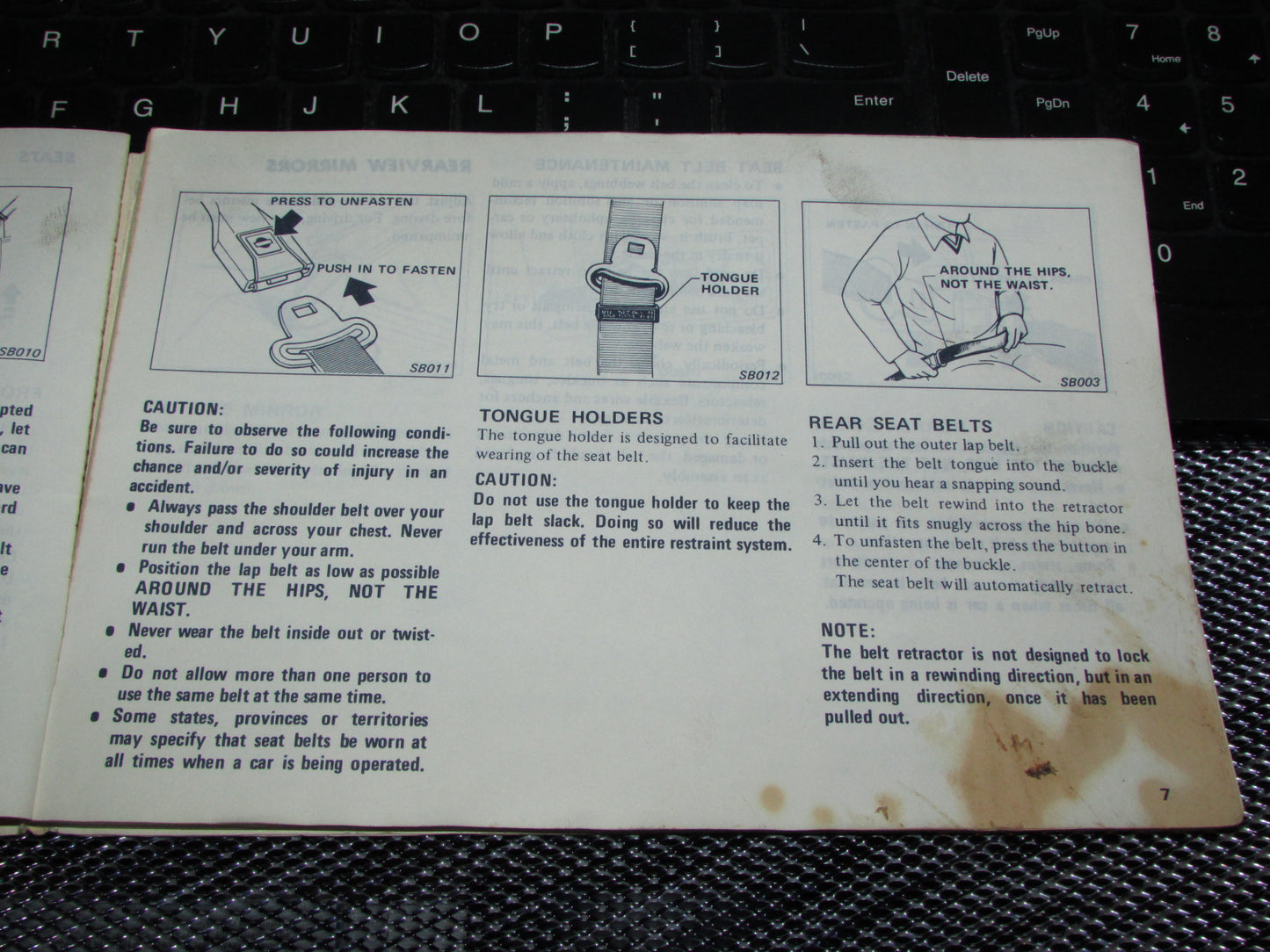 Datsun 200SX (1978) Owners Manual