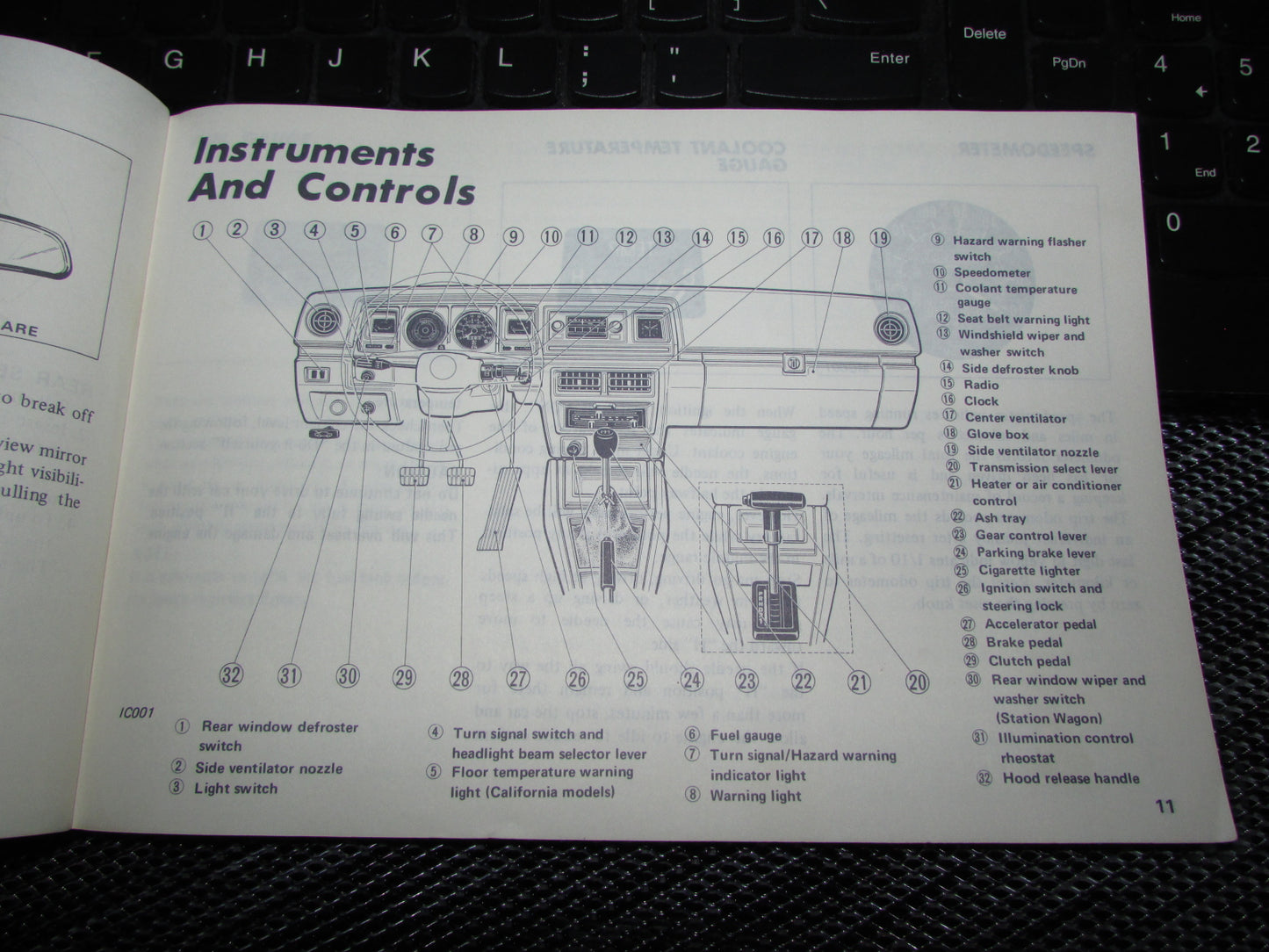 Datsun 510 (1978) Owners Manual