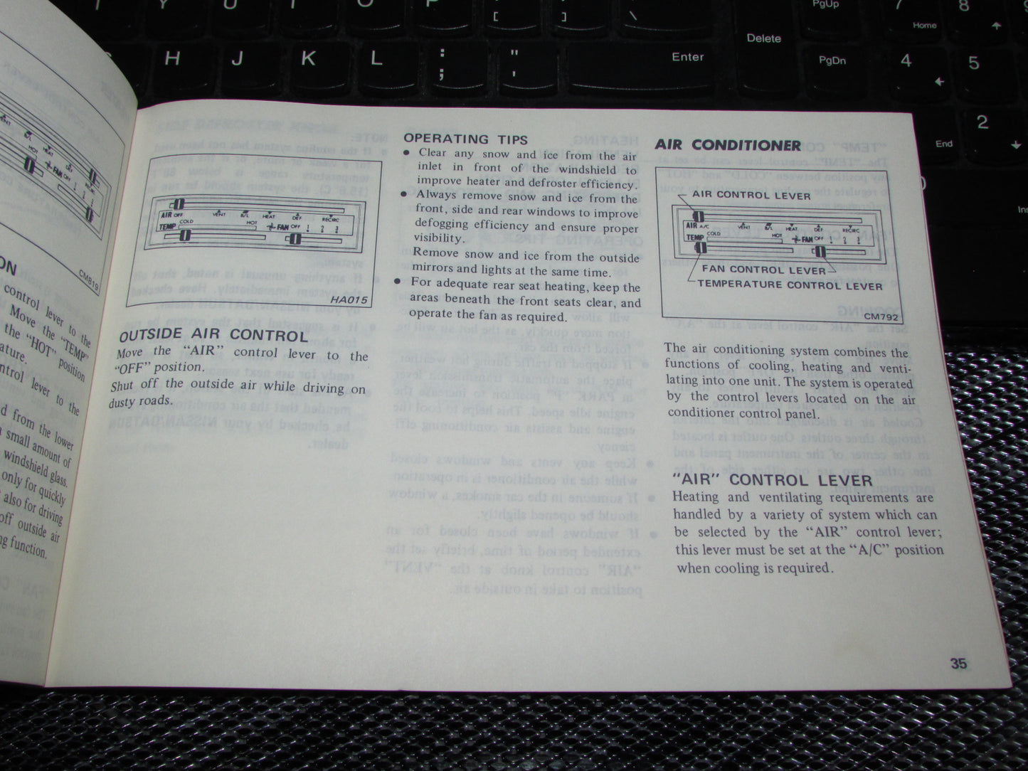 Datsun 510 (1978) Owners Manual