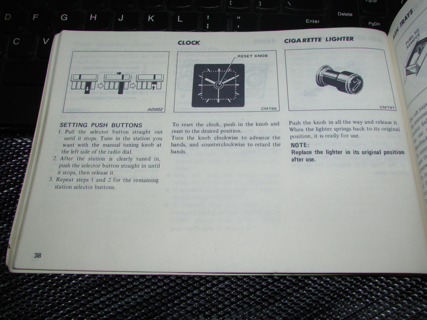 Datsun 510 (1978) Owners Manual