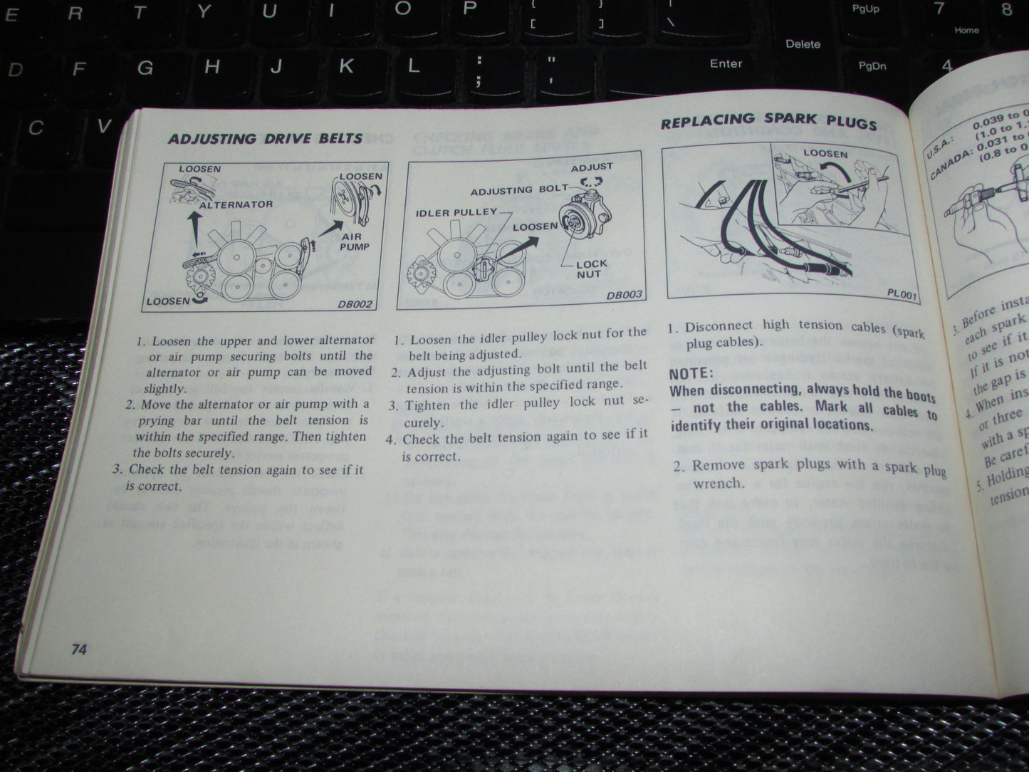 Datsun 510 (1978) Owners Manual