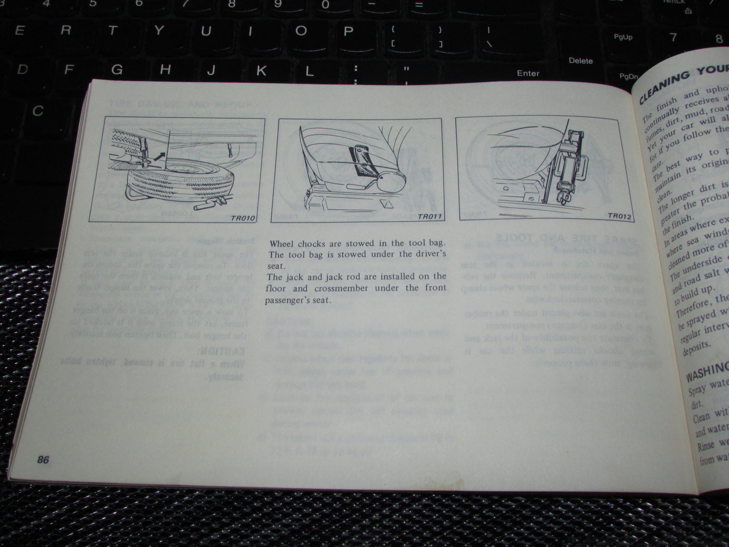 Datsun 510 (1978) Owners Manual