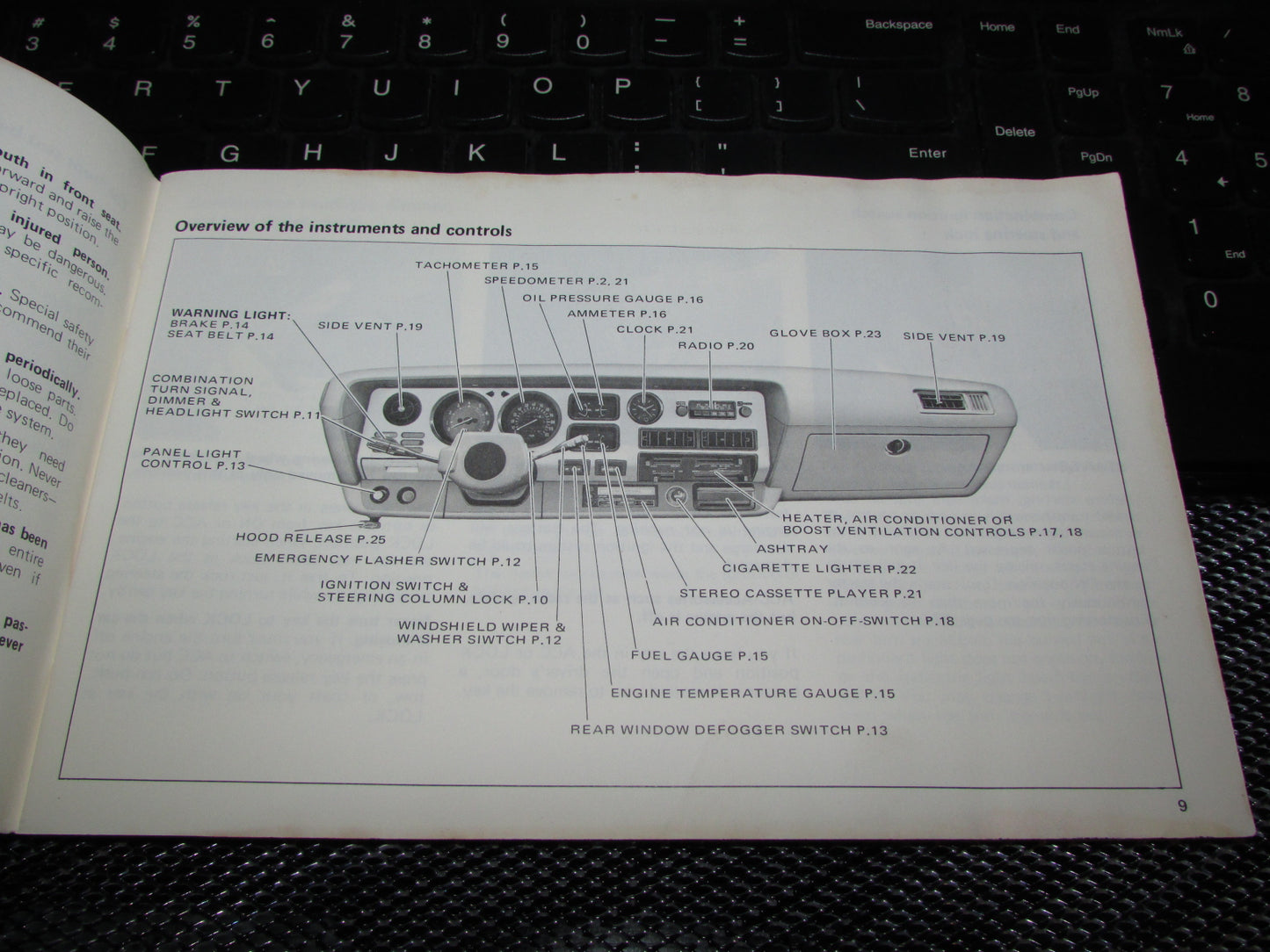 Toyota Celica (1978) Owners Manual