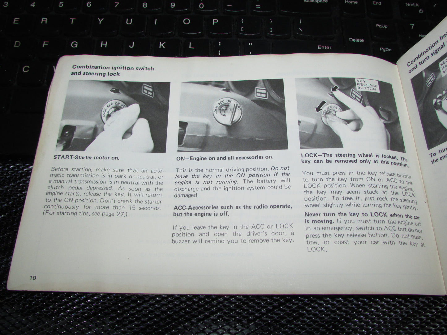 Toyota Celica (1978) Owners Manual