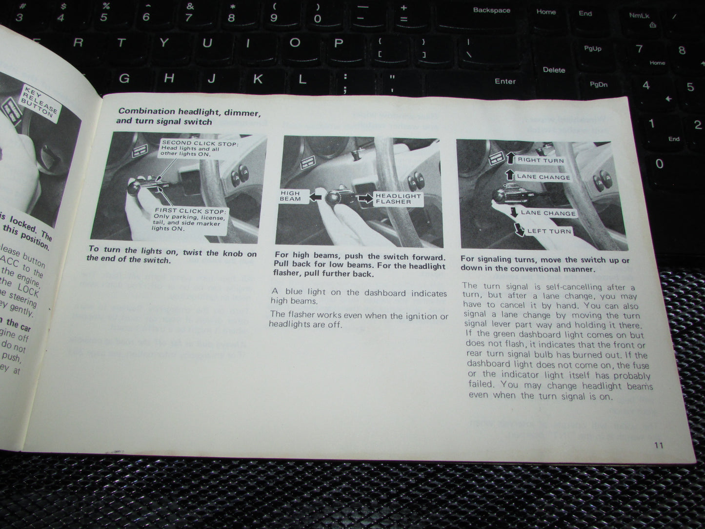 Toyota Celica (1978) Owners Manual