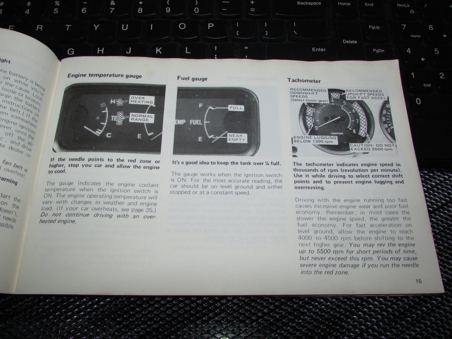 Toyota Celica (1978) Owners Manual