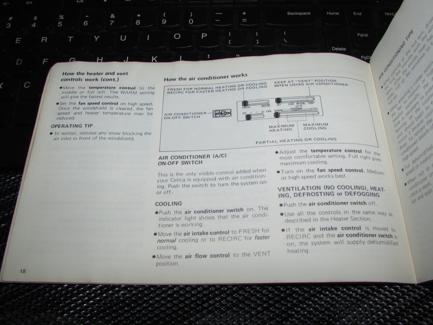 Toyota Celica (1978) Owners Manual