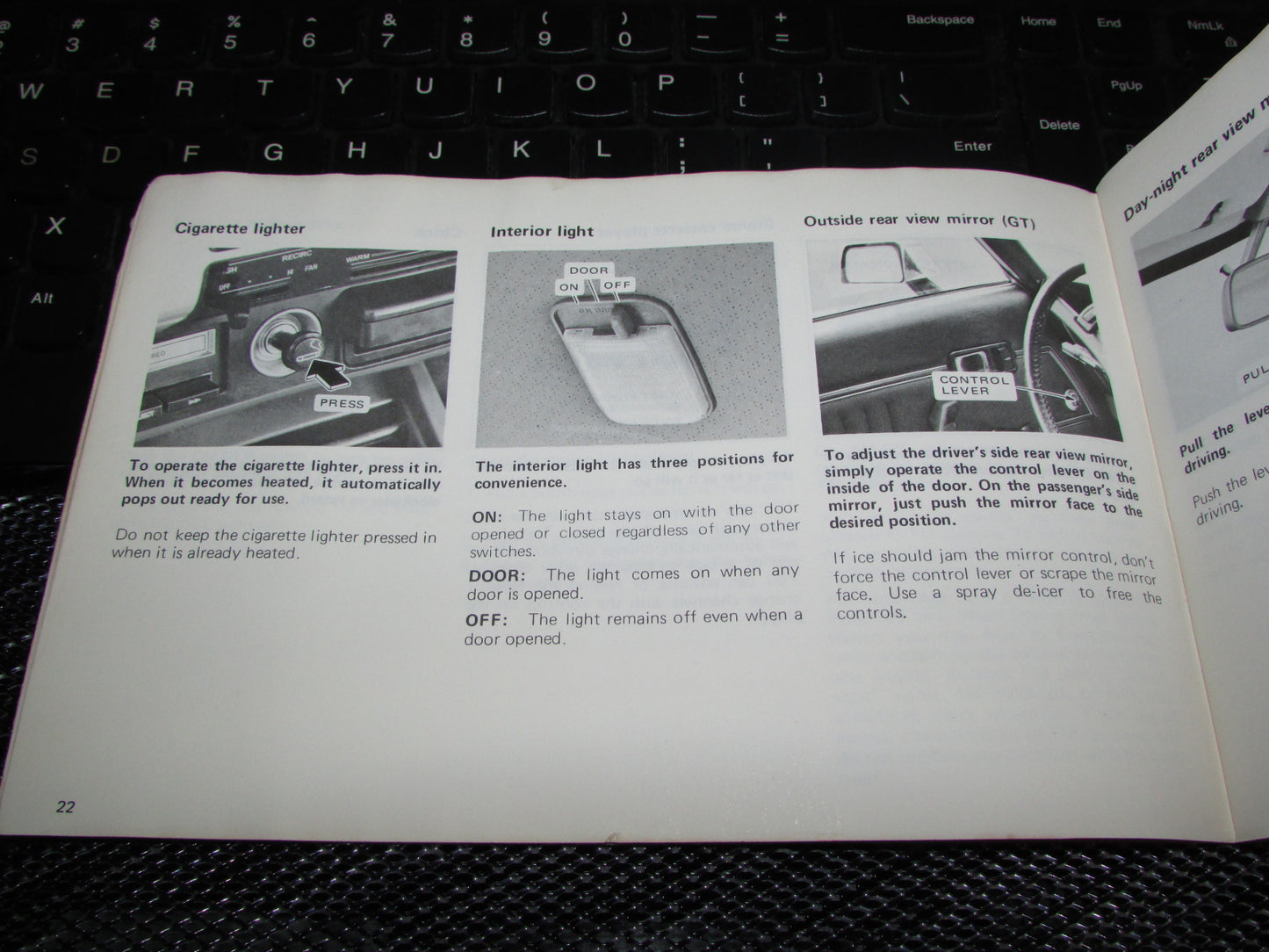 Toyota Celica (1978) Owners Manual