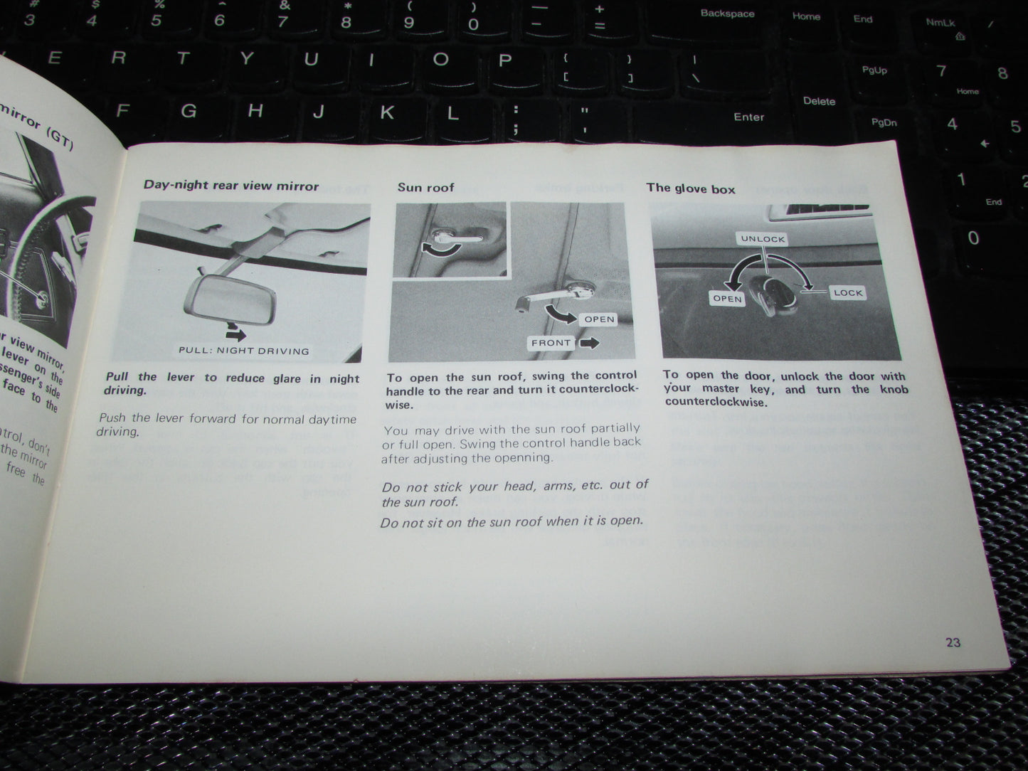 Toyota Celica (1978) Owners Manual