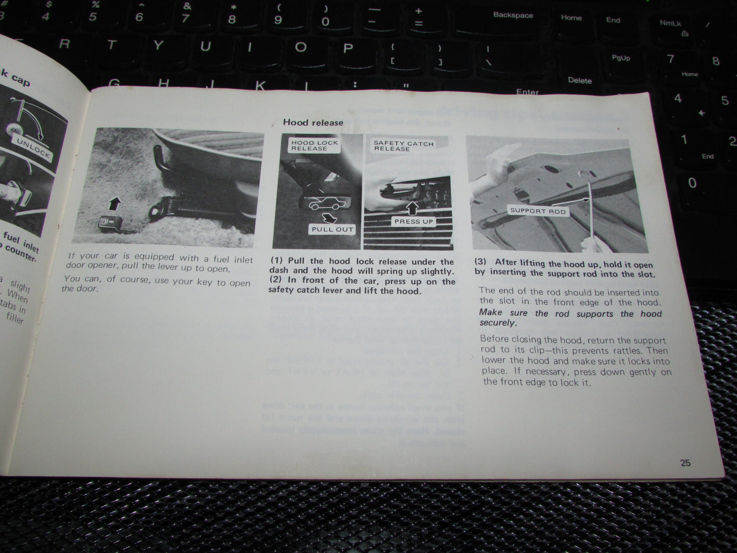 Toyota Celica (1978) Owners Manual