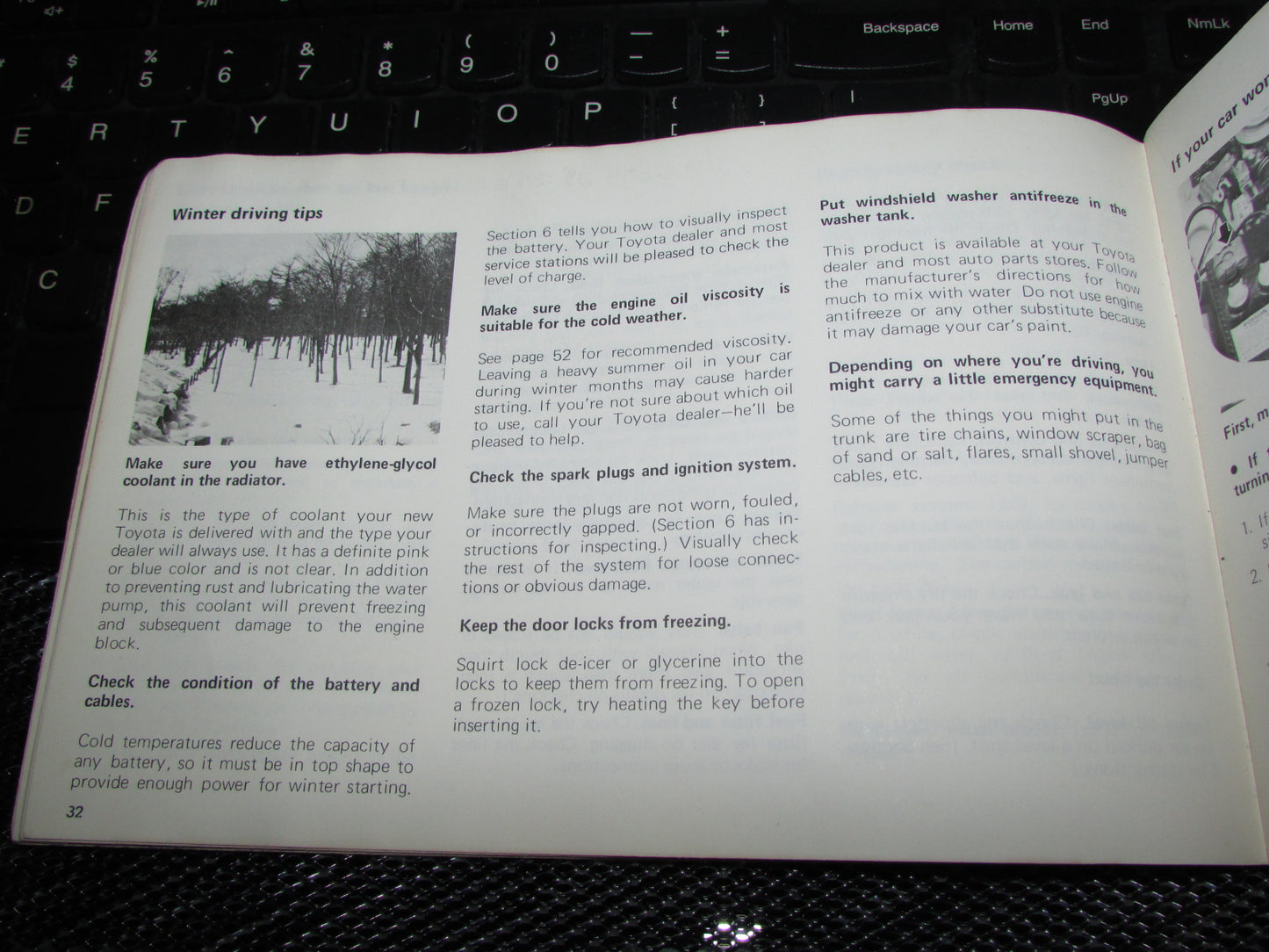 Toyota Celica (1978) Owners Manual