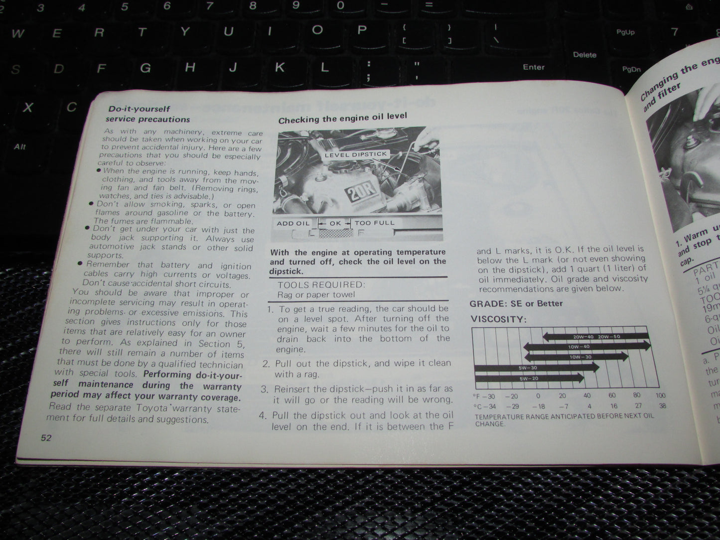 Toyota Celica (1978) Owners Manual