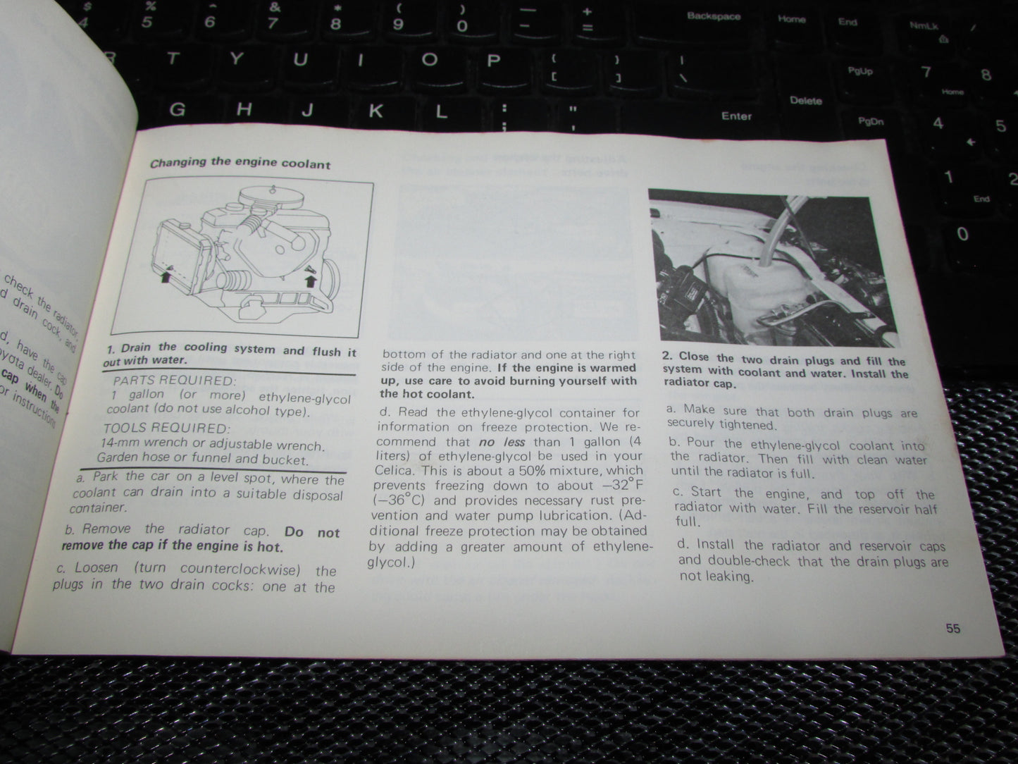 Toyota Celica (1978) Owners Manual