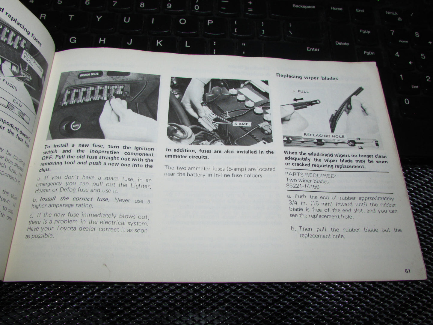 Toyota Celica (1978) Owners Manual