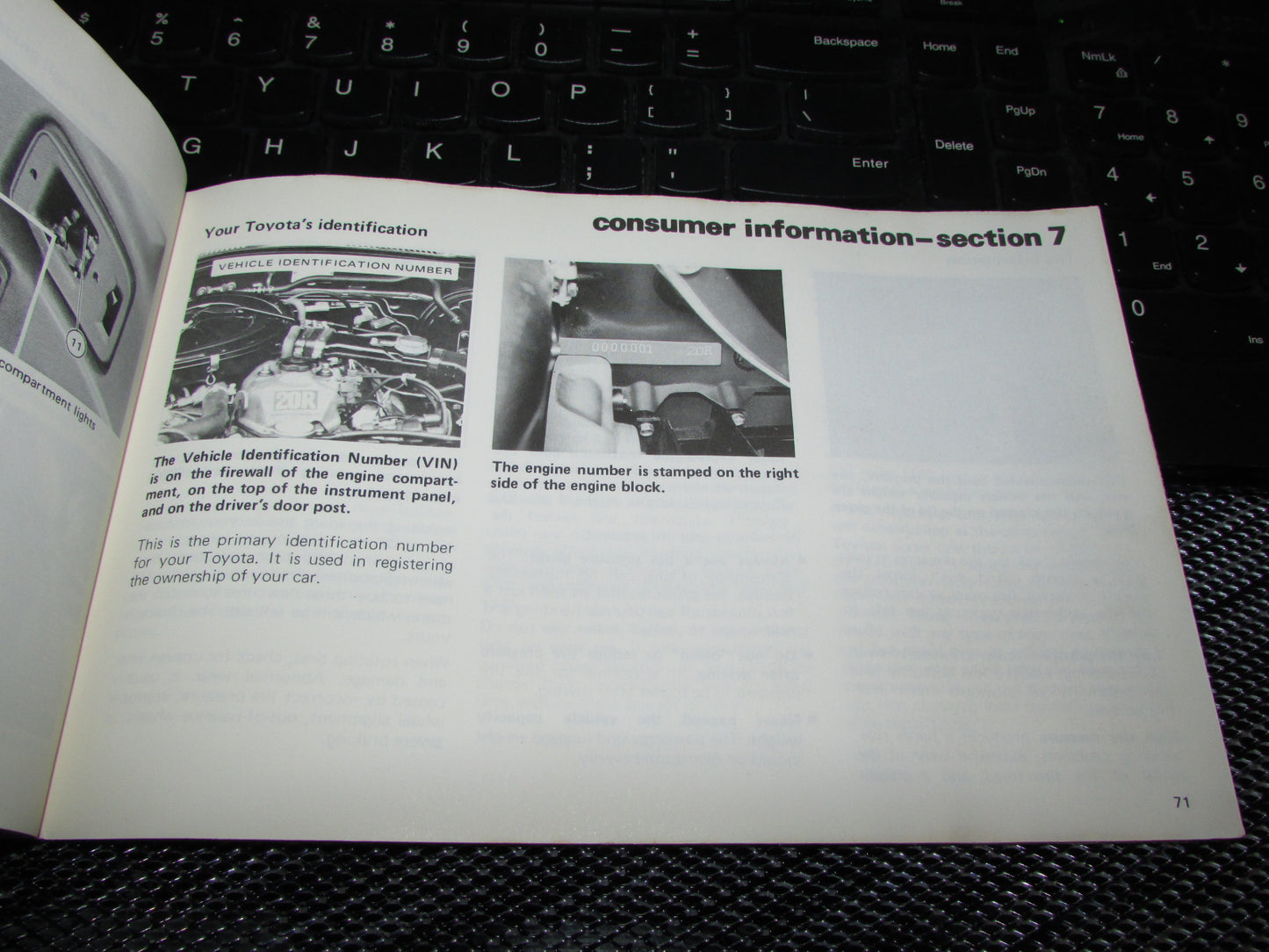 Toyota Celica (1978) Owners Manual
