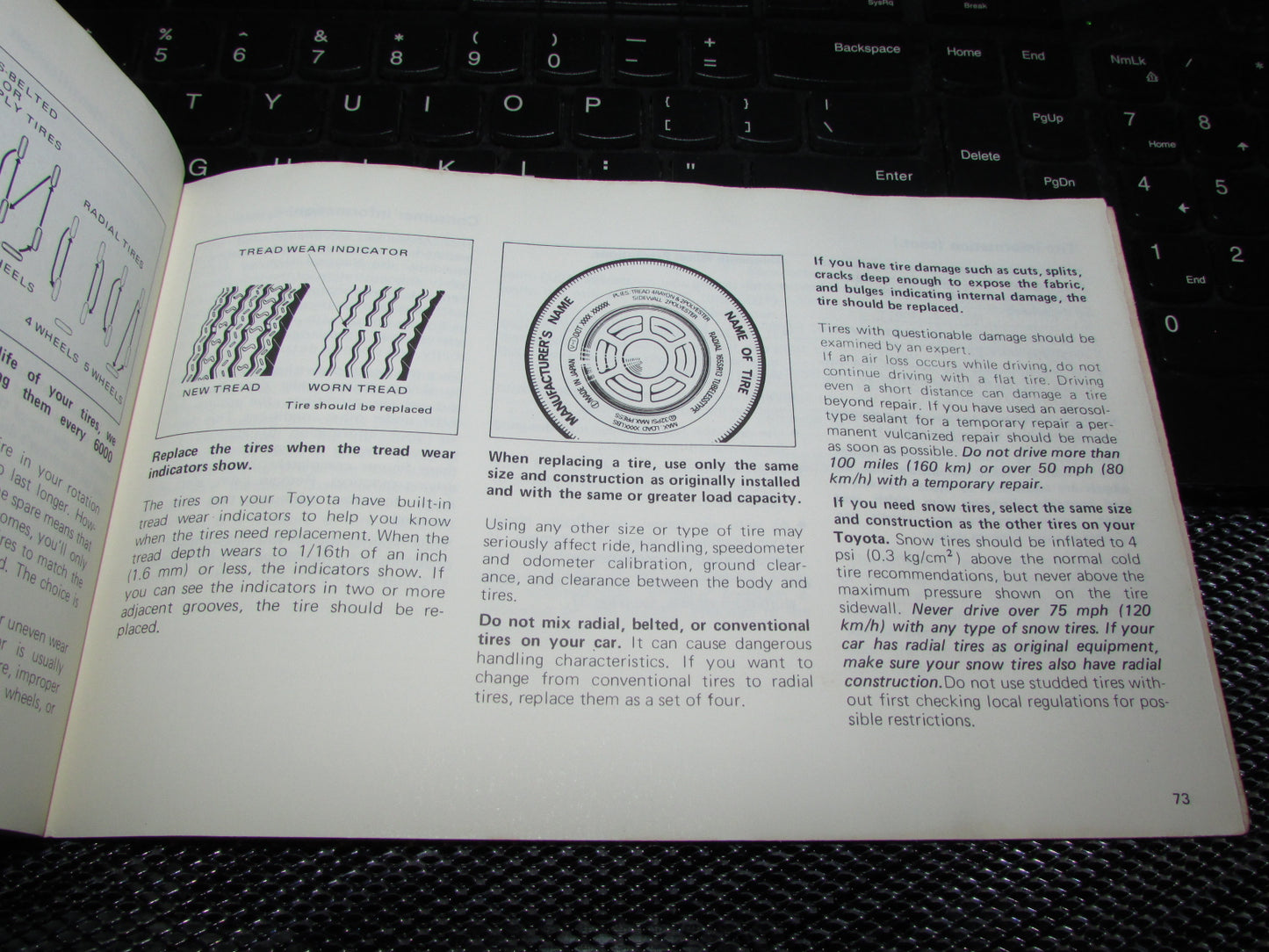 Toyota Celica (1978) Owners Manual
