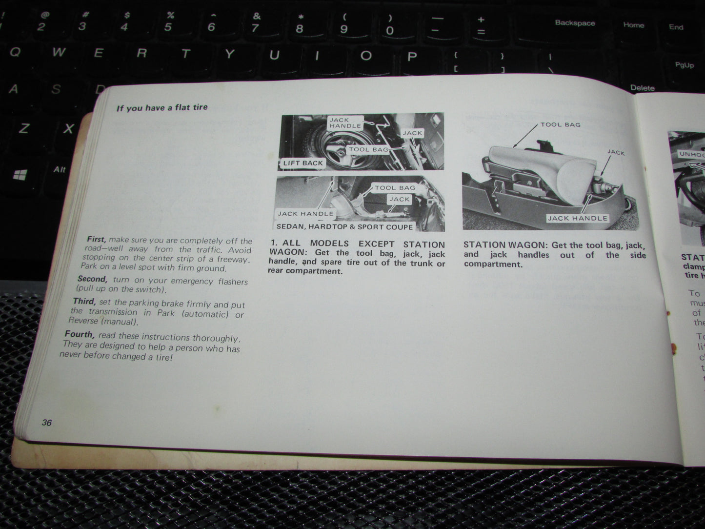 Toyota Corolla (1978) Owners Manual