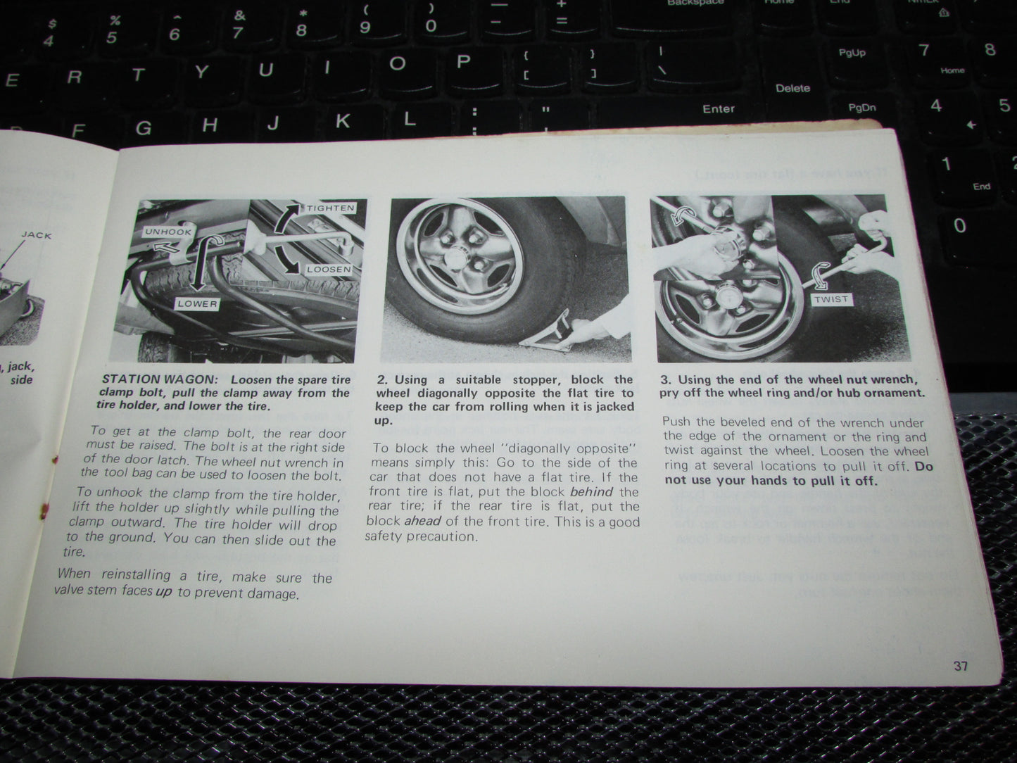 Toyota Corolla (1978) Owners Manual