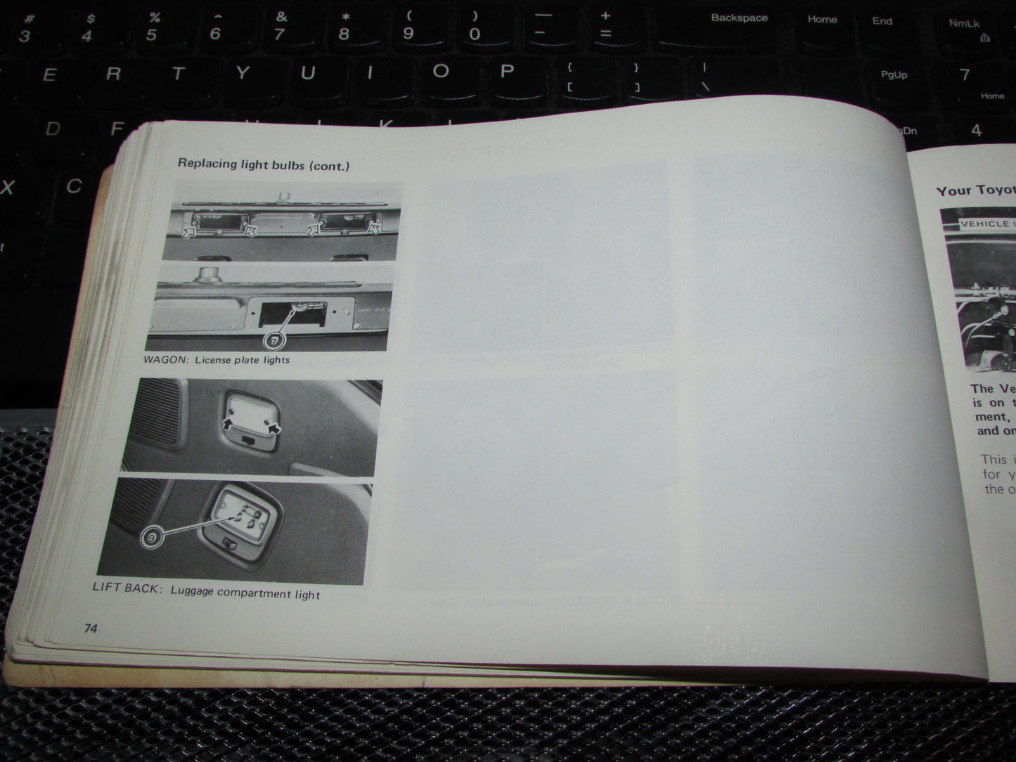 Toyota Corolla (1978) Owners Manual