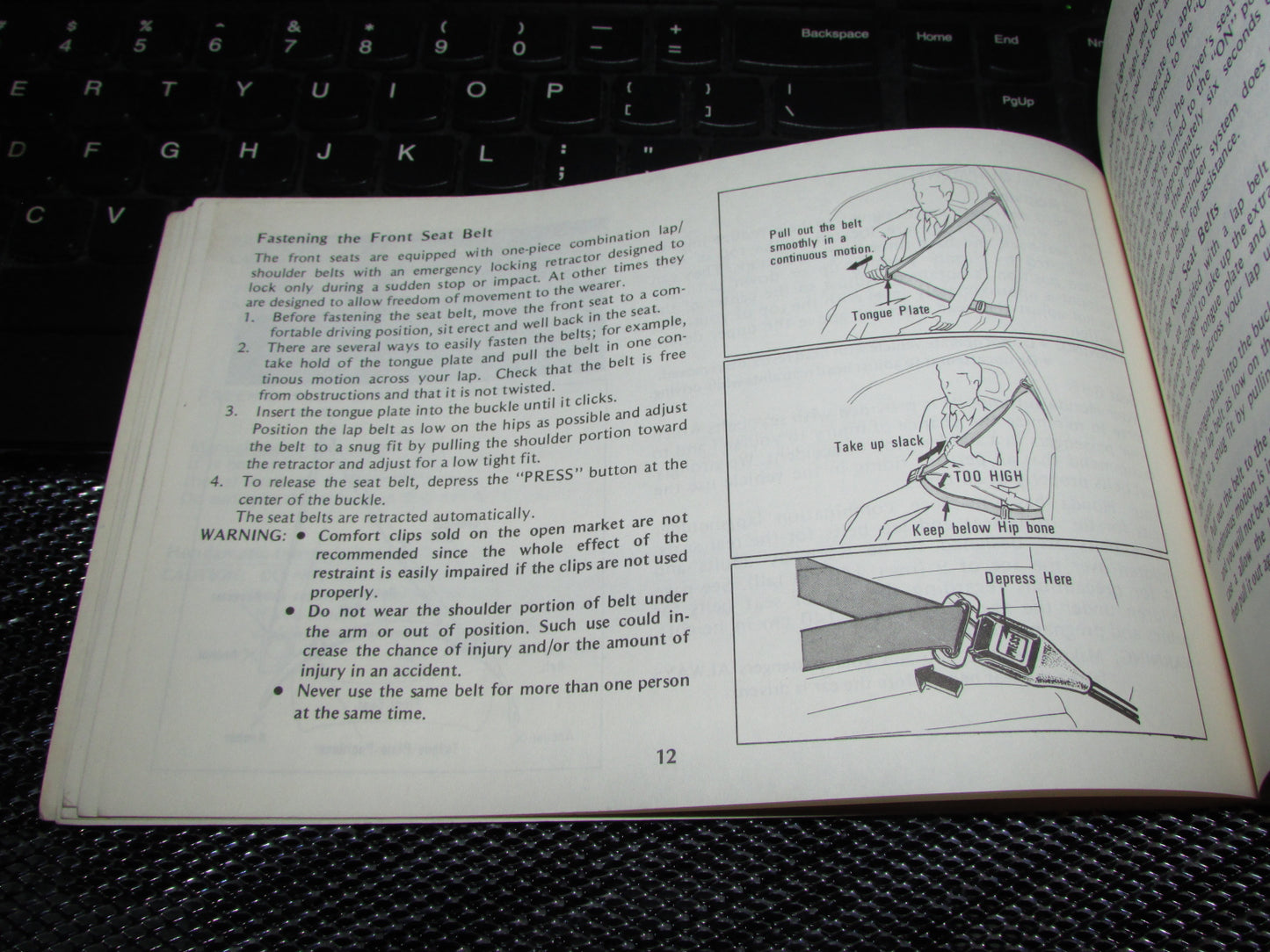 Honda Accord Hatchback (1979) Owners Manual