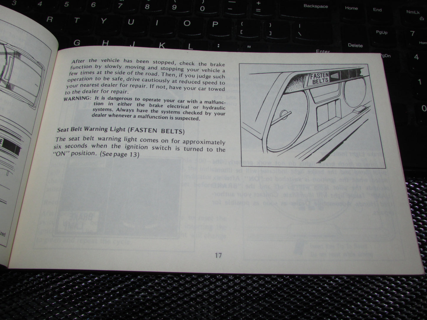 Honda Accord Hatchback (1979) Owners Manual