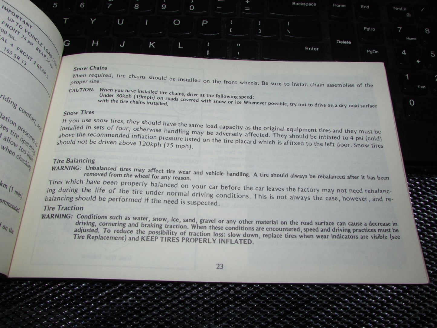 Honda Accord Hatchback (1979) Owners Manual