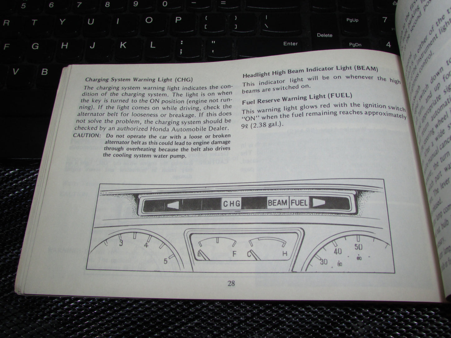 Honda Accord Hatchback (1979) Owners Manual