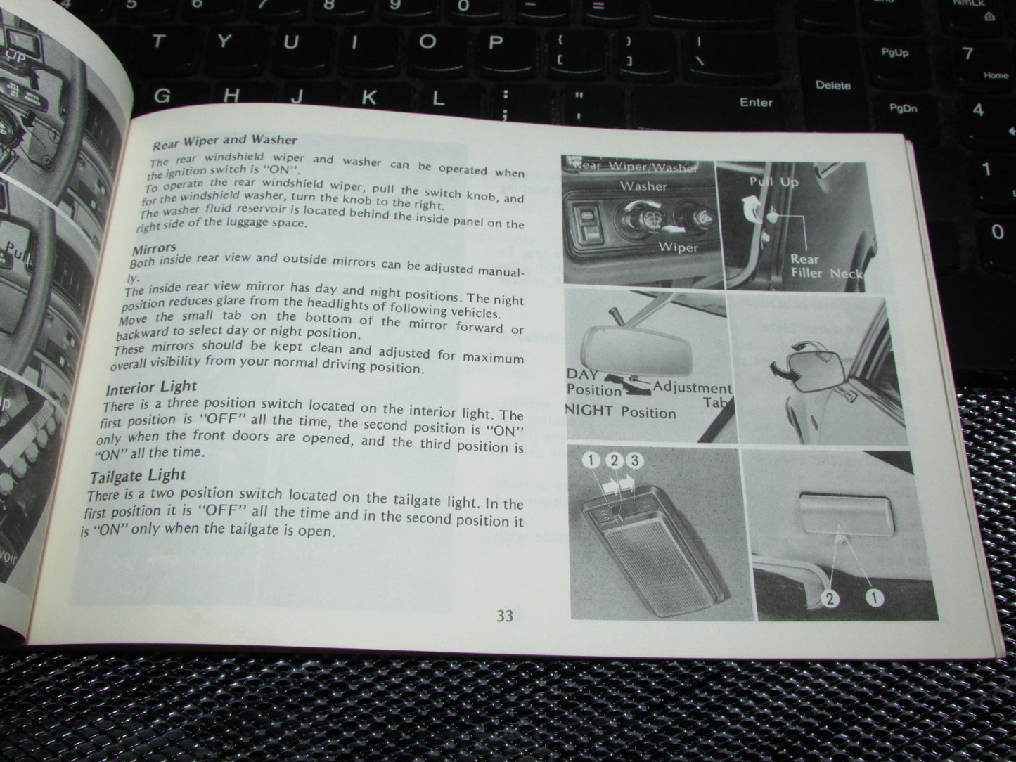 Honda Accord Hatchback (1979) Owners Manual