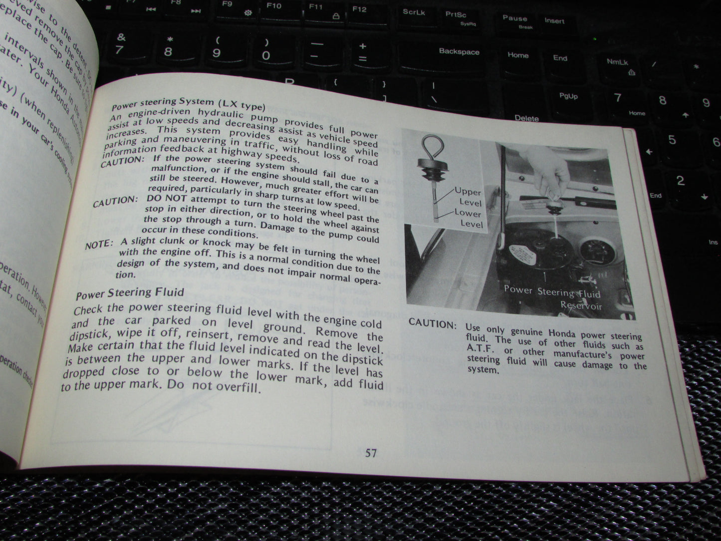 Honda Accord Hatchback (1979) Owners Manual