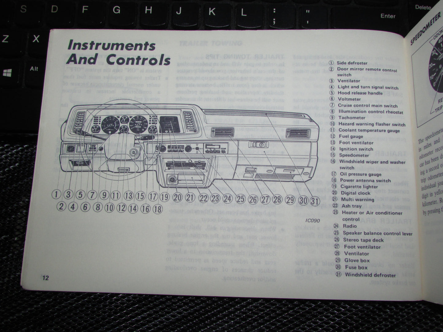 Datsun 200SX (1980) Owners Manual
